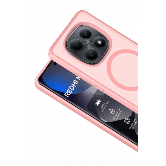 Mey İthalat®   Redmi Note 15 Pro Plus 5G Jota Magsafe Kapak - Pudra