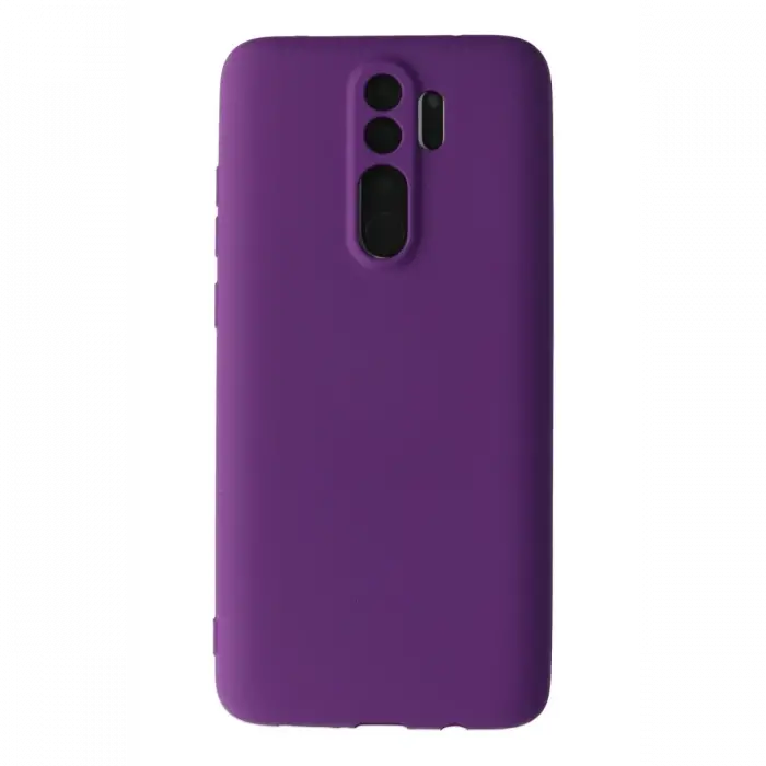 Mey İthalat®  Redmi Note 8 Pro Kılıf First Silikon - Mor