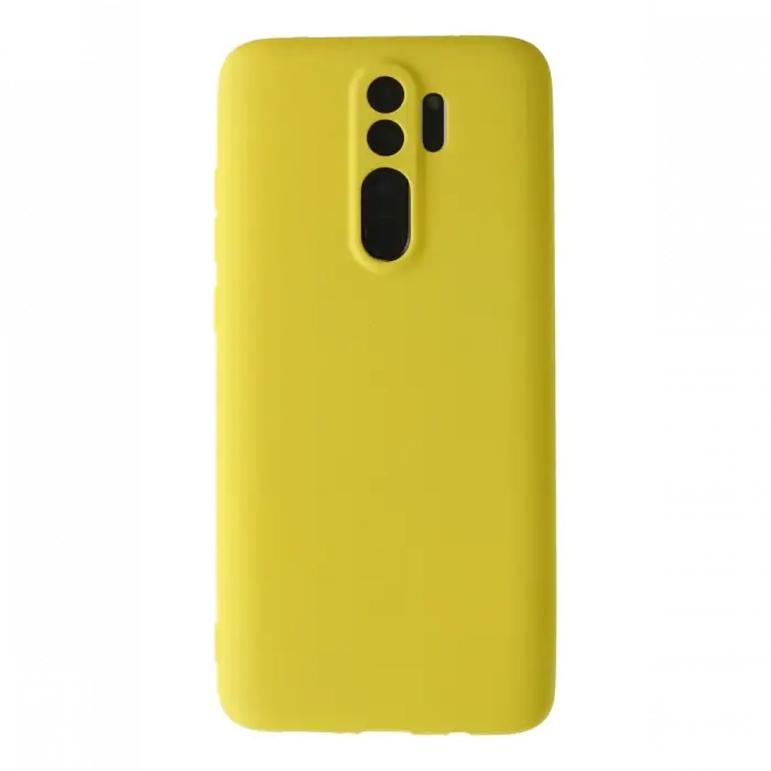 Mey İthalat®  Redmi Note 8 Pro Kılıf First Silikon - Sarı