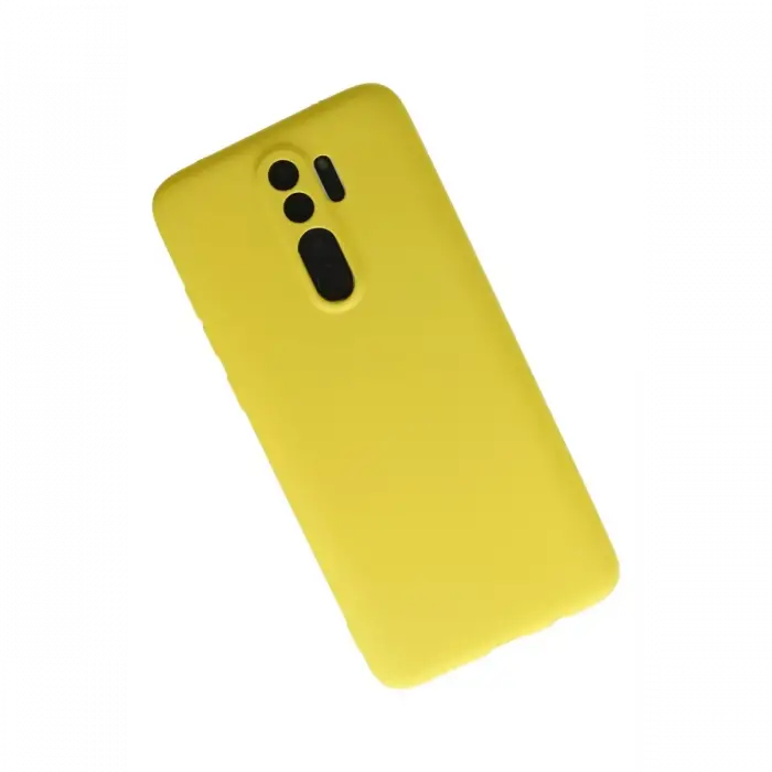 Mey İthalat®  Redmi Note 8 Pro Kılıf First Silikon - Sarı