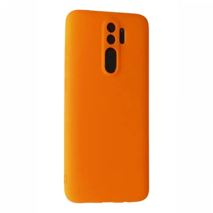 Mey İthalat®  Redmi Note 8 Pro Kılıf First Silikon - Turuncu