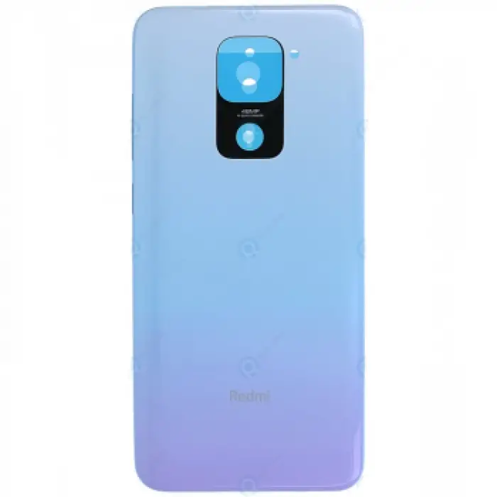 Mey İthalat® Redmi Note 9 Arka Batarya Kapağı (Beyaz)