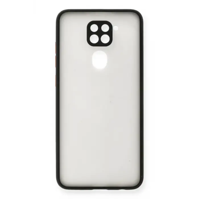 Mey İthalat®   Redmi Note 9 Kılıf Montreal Silikon Kapak - Siyah