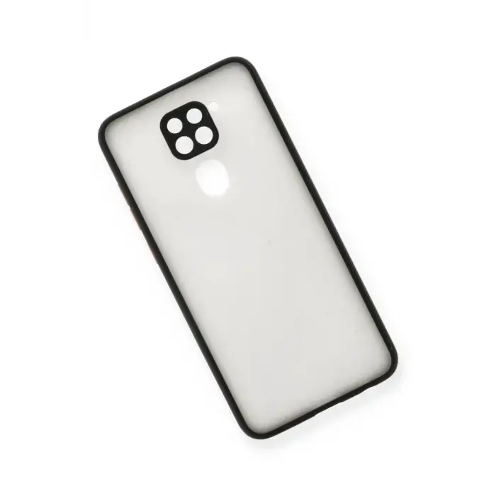 Mey İthalat®   Redmi Note 9 Kılıf Montreal Silikon Kapak - Siyah