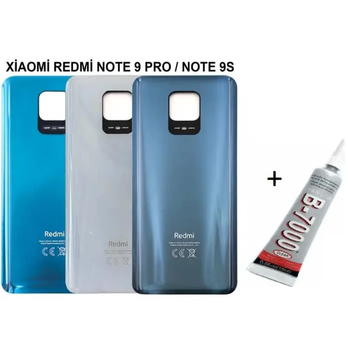Mey İthalat® REDMİ NOTE 9 PRO - NOTE 9S Arka Batarya Pil Kapağı