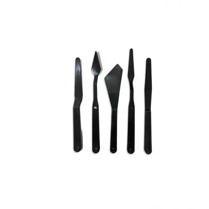Mey İthalat® Rich Siyah Spatula Seti 5 Parça