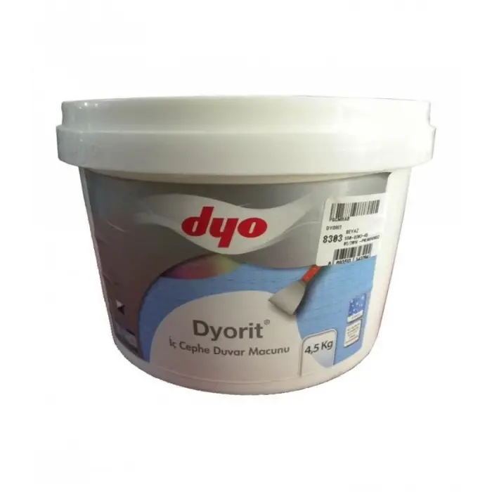 Mey İthalat® rit İç Cephe Macunu 4,5 Kg Beyaz