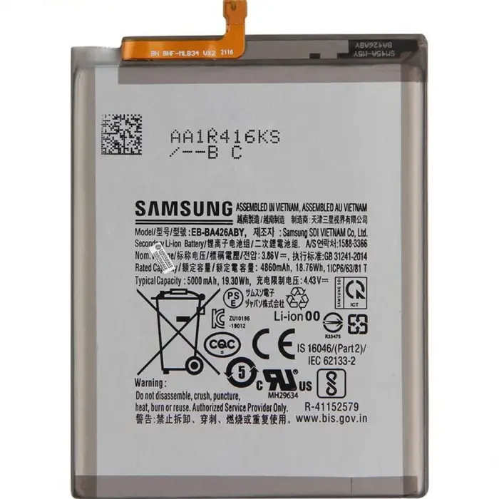 Mey İthalat® Samsung A72 Batarya