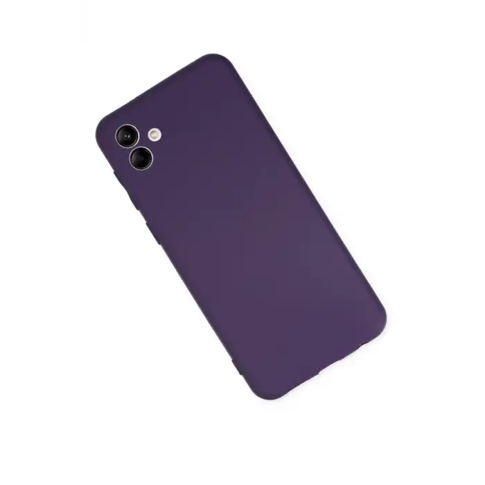 Mey İthalat®  Samsung Galaxy A04 Kılıf First Silikon - Mor