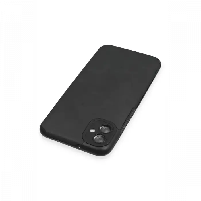 Mey İthalat® Samsung Galaxy A04E Kılıf Loop Deri Silikon - Siyah