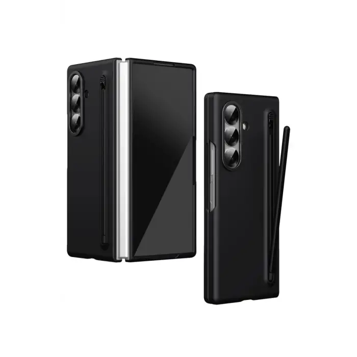 Mey İthalat®  Samsung Galaxy Z Fold 6 Hole Fold Kapak - Siyah
