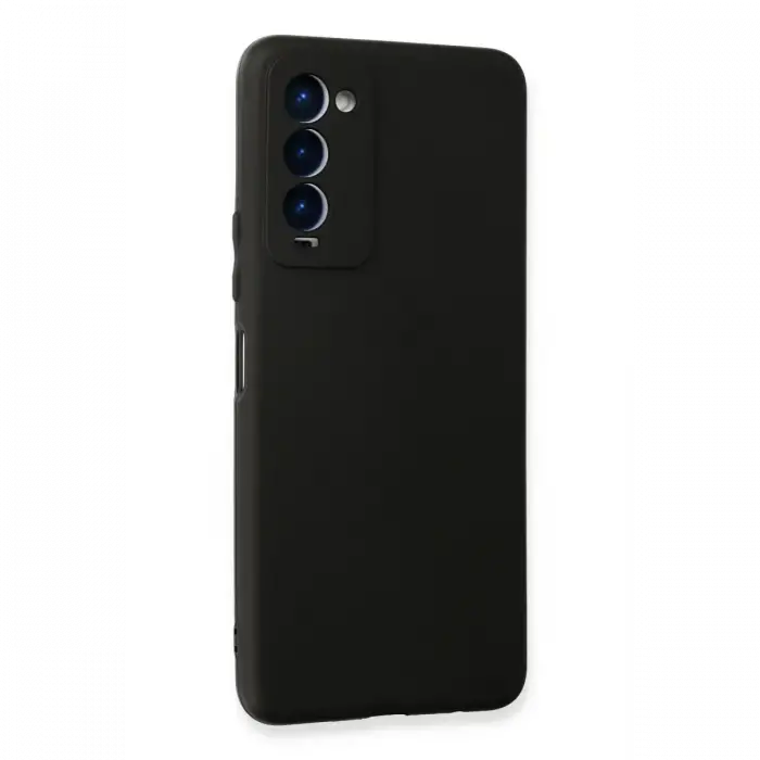 Mey İthalat® Tecno Camon 18 Kılıf First Silikon - Siyah