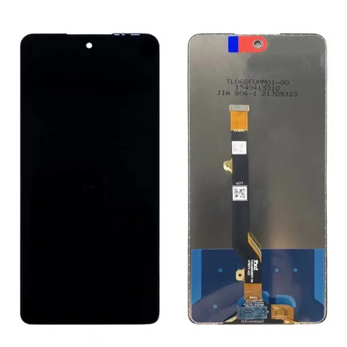 Mey İthalat® Tecno Spark 10 pro Lcd Dokunmatik Ekran (Siyah)