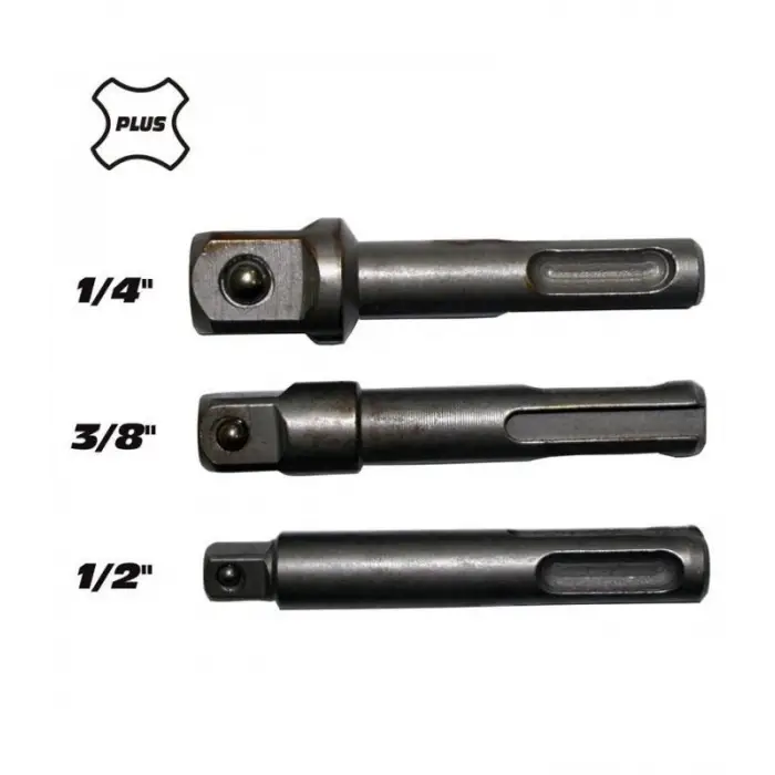 Mey İthalat® Todrill TD50738 3 lü SDS Adaptör Seti