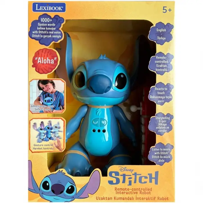 Mey İthalat® Uzaktan Kumandalı Interaktif Robot