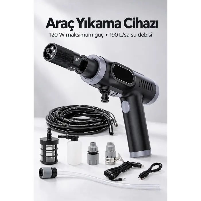 Mey İthalat® X7 araç yıkma