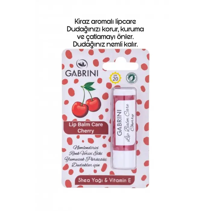 Meyveli Lip Balm Care Cherry