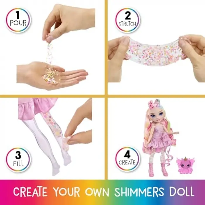 MGAE Bella - Parıltılar ve Slime Serisi Bebeği