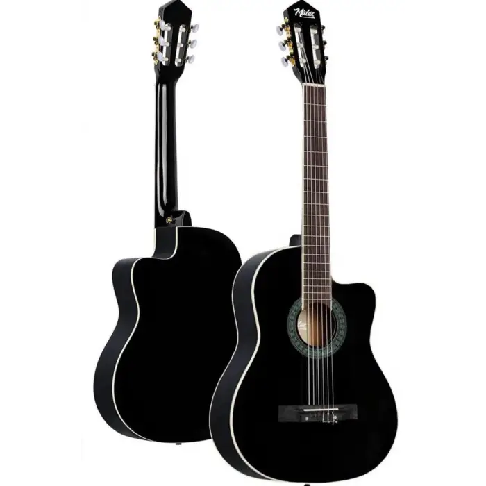 Mgx-100BK-Bag 4/4 klasik gitar, sap ayarlı, gül klavye