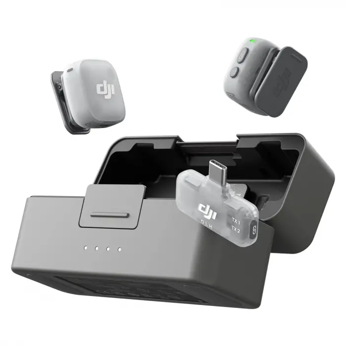 Mic Mini 2 (2 TX + 1 Mobile RX + Charging Case)