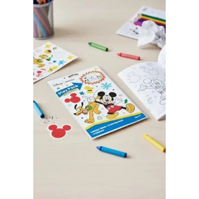 Mickey Mouse Lisanslı Boyama Çantası, 2022957910100