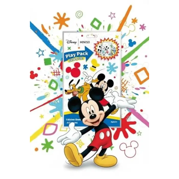 Mickey Mouse Lisanslı Boyama Çantası, 2022957910100