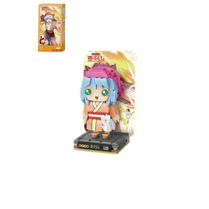 Micro Anime Serisi 1338 Modeli 316 Parça Dekoratif Yapı Blok Seti Fflz-1338