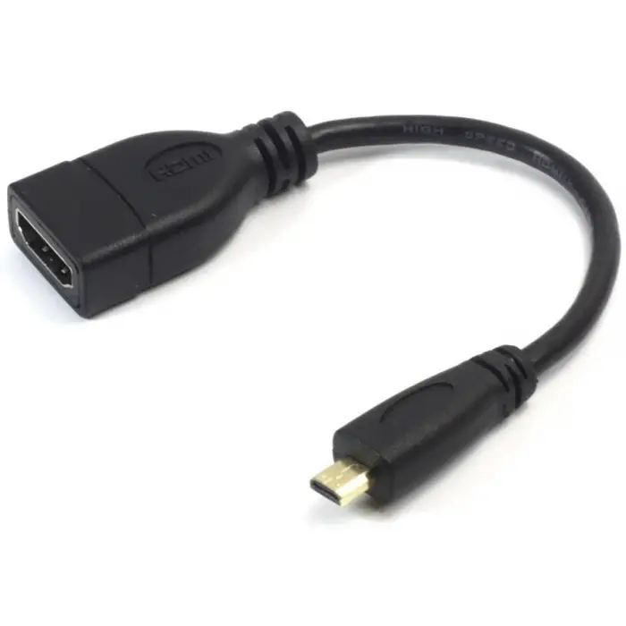 Micro HDMI Çevirici Dönüştürücü Adaptör Kablosu 15 Cm