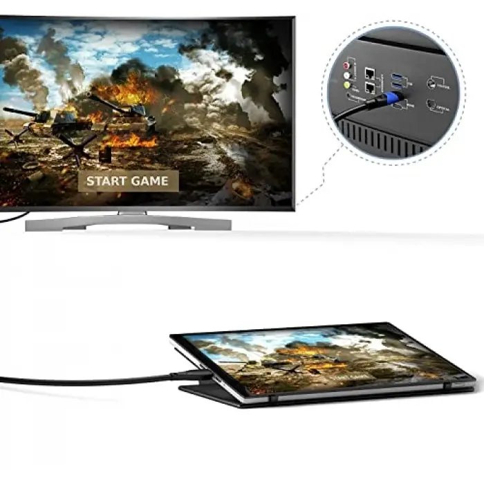 micro-HDMI kablosu 2m, 4K@60Hz, çift yönlü