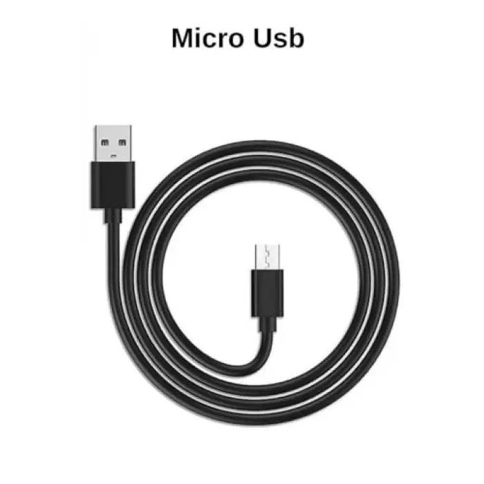 Micro USB 1m Hızlı Şarj ve Veri Kablosu Byzmc-01S Siyah