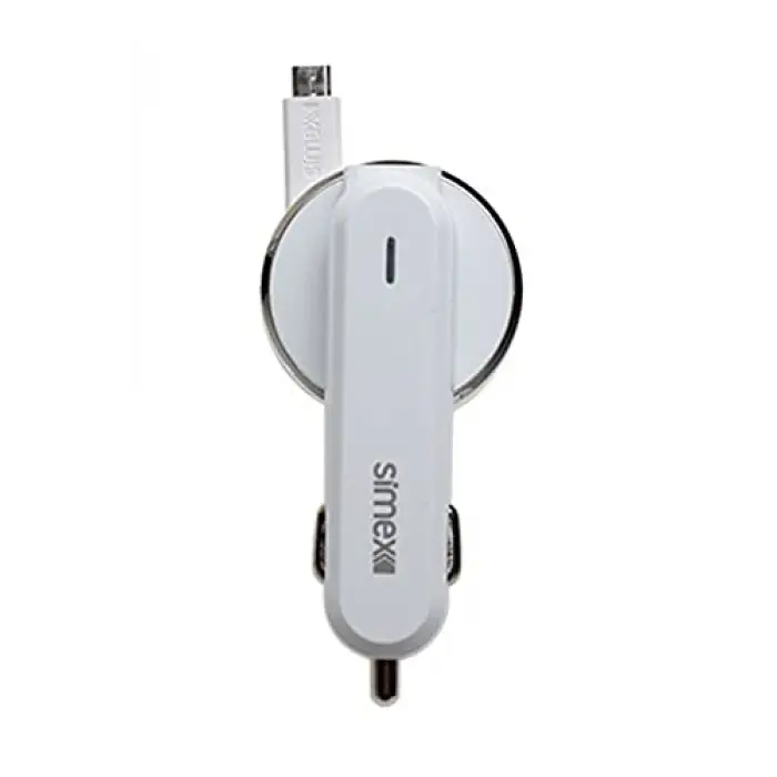 Micro USB Araç Şarj Aleti 3.1A, 80 cm Flat Kablo