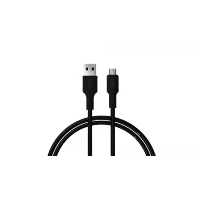 Micro USB Hızlı Şarj Kablosu Siyah + Siyah Uç 150 CM