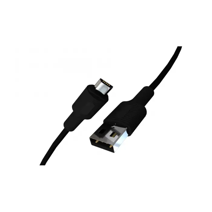 Micro USB Hızlı Şarj Kablosu Siyah + Siyah Uç 150 CM
