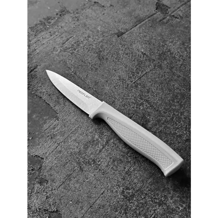 Microban Soyma Bıçağı 8 Cm, Gri D-NEOGPK008