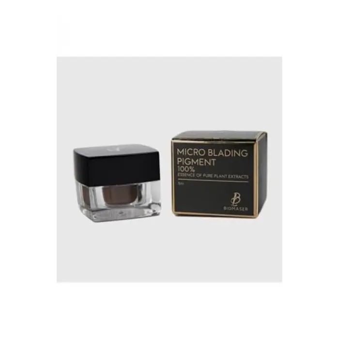 Microblading Kalıcı Makyaj Kaş Pigment, 5 ml, Maroon
