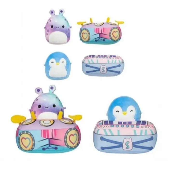 Micromallows 2 Maskot Daxxon ve Puff Giysili 6 cm