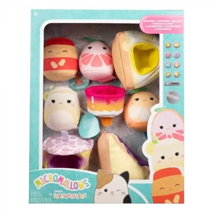 Micromallows 4 Figür + 4 Aksesuar Seti MM0018