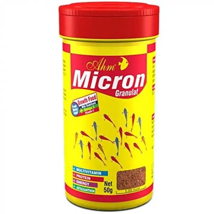 Micron Granul Balık Yemi, 100 ml