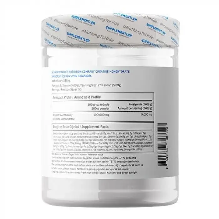 Micronized Creatine 255 g