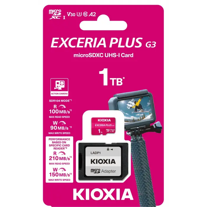 Mıcrosd 1TB Excerıa Plus G3 Uhs-I C10