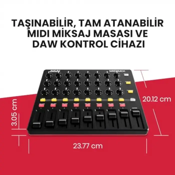 MIDImix USB Mıdı Mikser Kontrolörü
