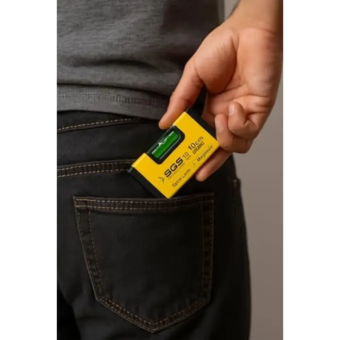 Mıknatıslı Su Terazisi Mini 10 CM