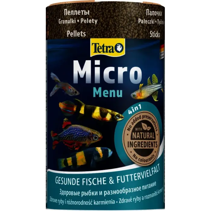 Mikro Menü Formunda Balık Yemi, 100 ml