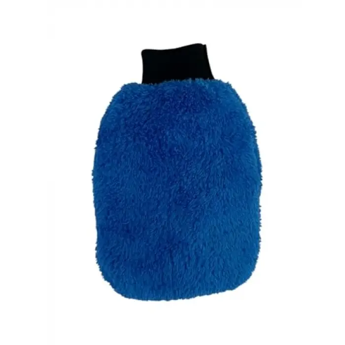 Mikrofiber Araç Yıkama Eldiveni, Mavi