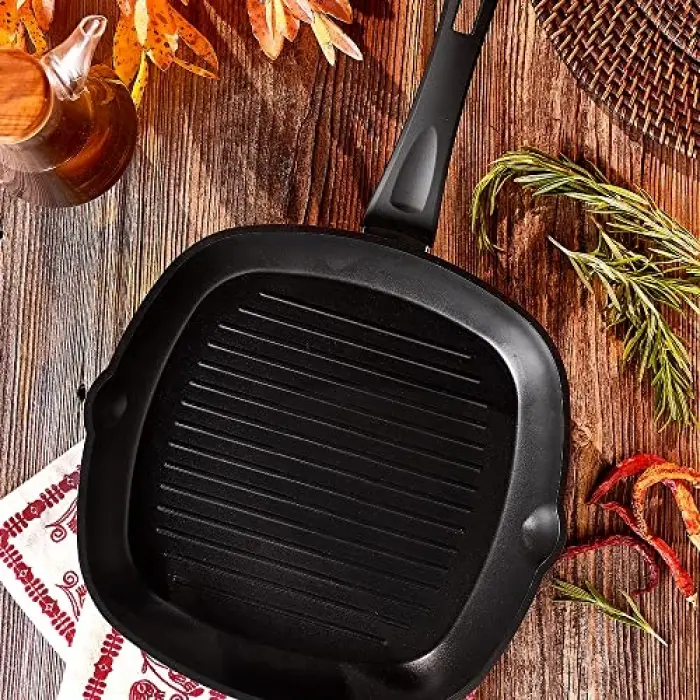 Milas Granit Grill Izgara Tava 28 cm