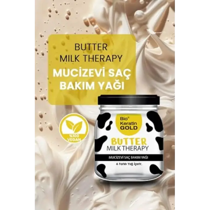 Milk Therapy Bio Butter Saç Bakım Yağı 210 Ml