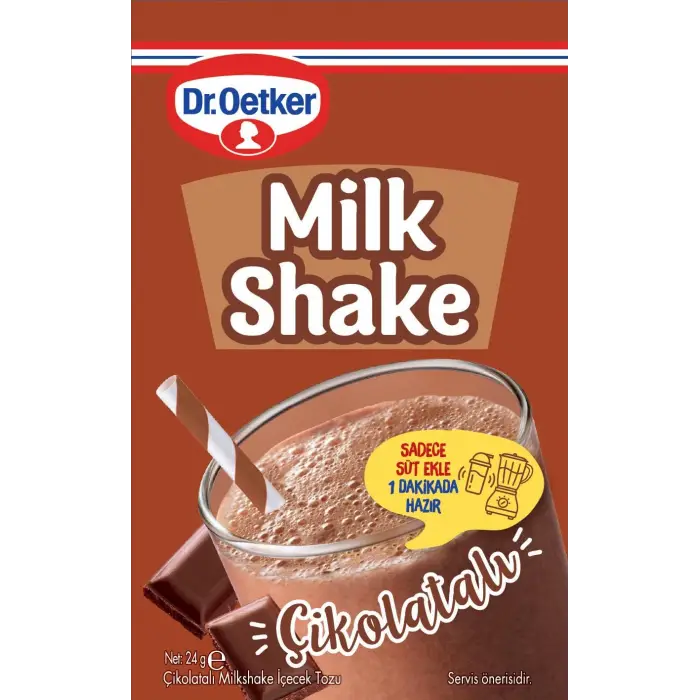 Milkshake Çikolatalı 24 g x 1 Adet