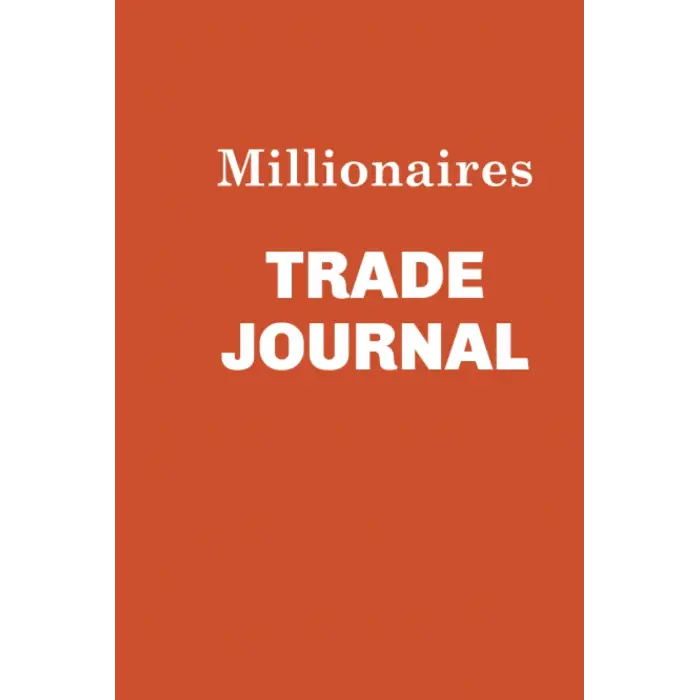 Millionaires Trade Journal (Orange)