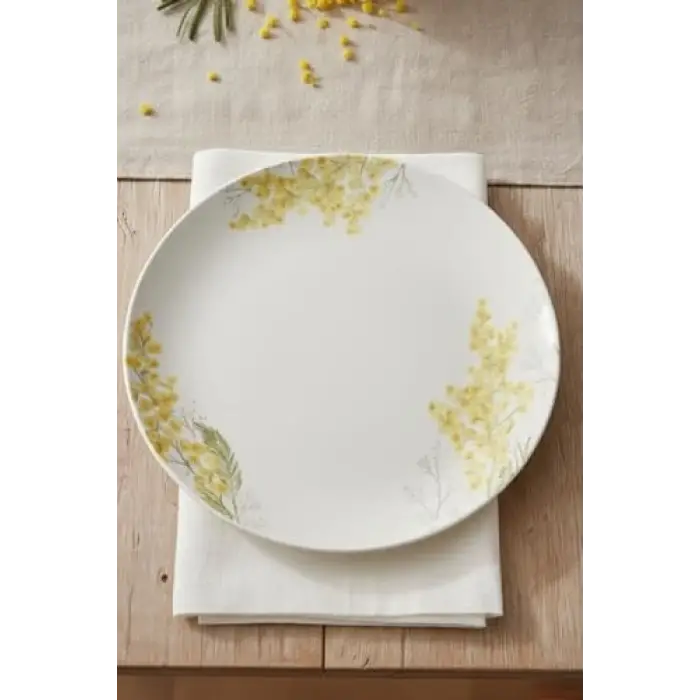 Mimosa Seramik 4lü Servis Tabağı Seti 26 cm
