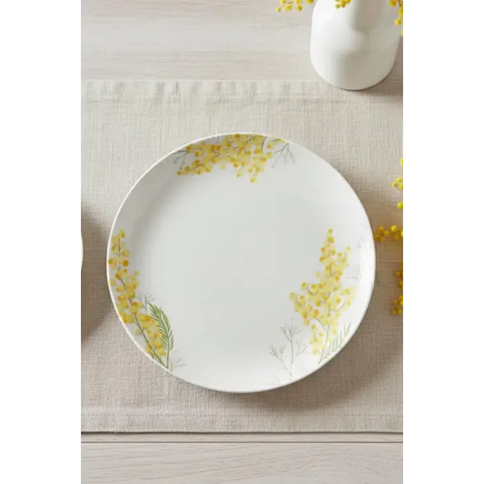 Mimosa Seramik 4lü Servis Tabağı Seti 26 cm
